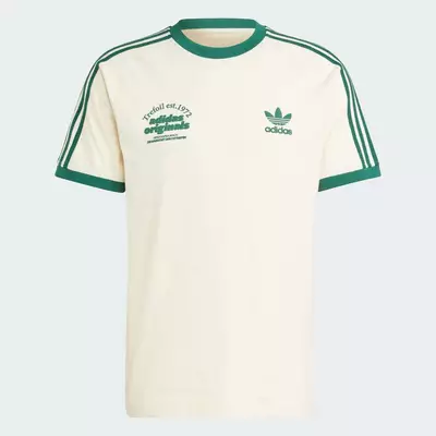 adidas Phong cách sống Áo Thun Thể Thao Graphic Cali Nam trắng IU0217