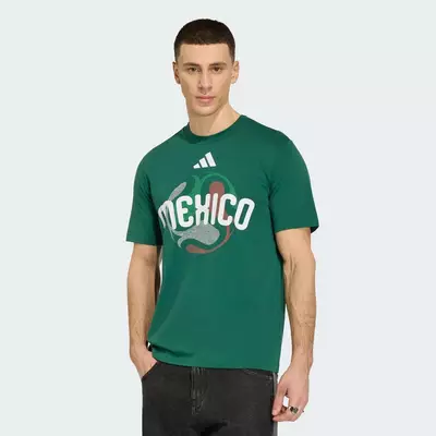 adidas Bóng đá Áo Thun FIFA World Cup 26™ Mexico Nam màu xanh lá JZ8916