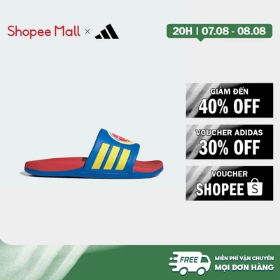 [Duy nhất 8.8 - VOUCHER 30%]adidas Phong cách sống Dép Adilette Comfort 2.0 Colombia Unisex Màu xanh da trời HQ7421
