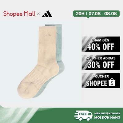 [Duy nhất 8.8 - VOUCHER 30%]adidas Phong cách sống Bộ 2 Đôi Tất Slouch Unisex Be KE7594