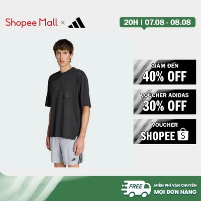 [Duy nhất 8.8 - VOUCHER 30%]adidas Gym & Training Áo Thun Lưới Tập Luyện D4T PrimeLift Essentials Nam Đen KC7897
