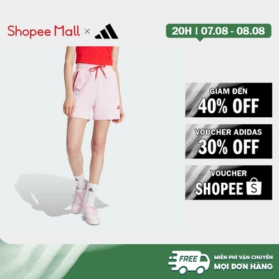 [Duy nhất 8.8 - VOUCHER 30%]adidas Lifestyle Essentials Color Pop French Terry Shorts Women Pink JG6218