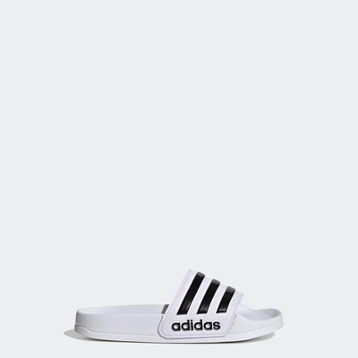 adidas Bơi lội & Phong cách sống Dép nhà tắm Adilette Trẻ em trắng HP7606