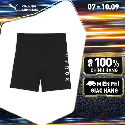 Quần Đùi Thể Thao Tập Luyện PUMA Nữ W X HYROX ESS SHRT TGHT Black Màu Đen