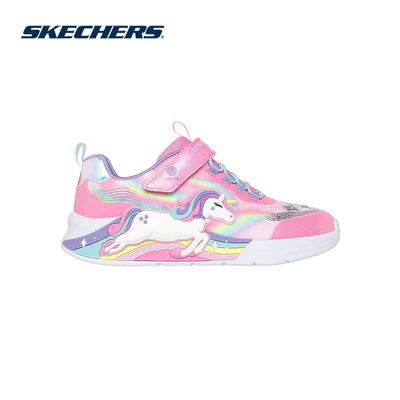 Giày Thể Thao Bé Gái Skechers S-Lights Unicorn Chaser - 302298L-PKMT Online Sale