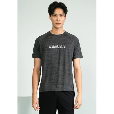 Áo Thun Tay Ngắn Nam Skechers Walking Performance Short Sleeve Tee-SP325M331-0038