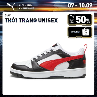 Giày thời trang PUMA Unisex Rebound V6 Low Màu Trắng