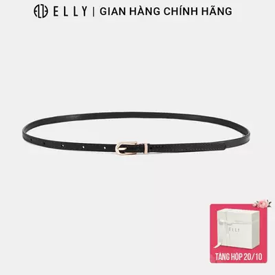 Thắt lưng nữ ELLY ED42 khóa móc da bò cao cấp dây nịt nữ thời trang chính hãng