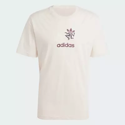 adidas Phong cách sống Áo Thun Ngắn Tay Training Supply Nam trắng IS0234