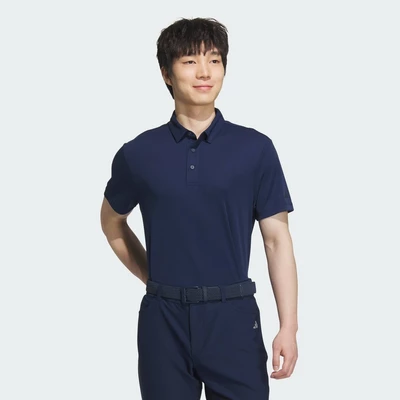 adidas Đánh gôn Áo Thun Polo Ngắn tay Nam Màu xanh da trời JF0984