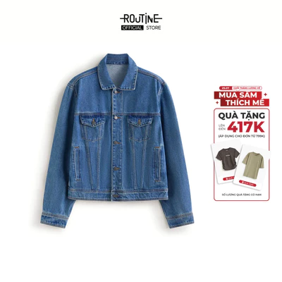 Áo Khoác Denim Nam Form Regular - Routine 10F25DJA002