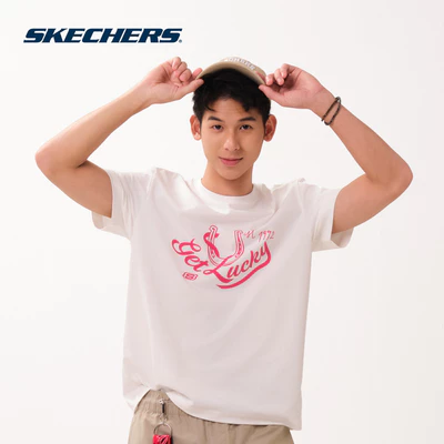 Áo Thun Tay Ngắn Unisex Skechers CNY Short Sleeve Tee - SL126U528-00QF