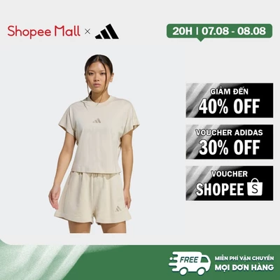 [Duy nhất 8.8 - VOUCHER 30%]adidas Lifestyle ALL SZN Tee Women Beige JY7811
