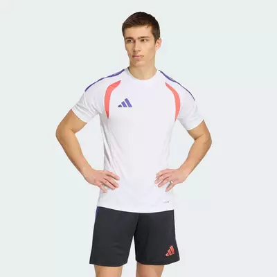 adidas Bóng đá Áo Đấu Tiro26 League Nam trắng KS0293