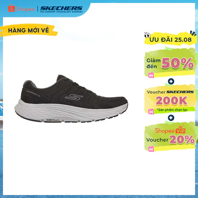 [ĐỘC QUYỀN ONLINE] Giày Thể Thao Nam Skechers GOrun Consistent 3 Core Track Chạy Bộ Tập luyện - 221263-BLK