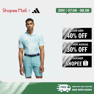 [Duy nhất 8.8 - VOUCHER 30%]adidas Đánh gôn Áo Polo Tour Họa Tiết Cool Feeling Ultimate365 Nam Ngọc lam JY3962