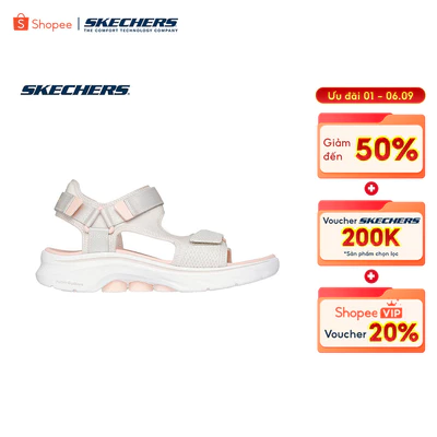 Xăng Đan/Dép Nữ Skechers On-The-GO GOwalk 7 Sandal Landon Đi Bộ-141064-NTCL Goga Mat