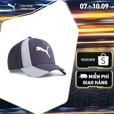 Nón Thể Thao PUMA Unisex Grid HP BB Cap Inky Depths Màu Xám