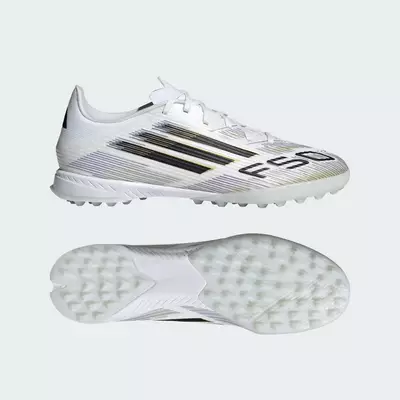 adidas Bóng đá Giày đá bóng F50 League dành cho sân cỏ nhân tạo Unisex trắng JH7726