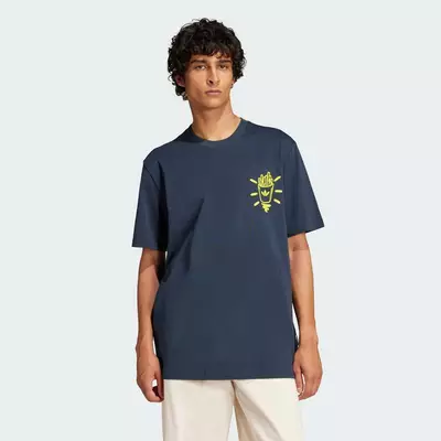 adidas Phong cách sống Áo Thun adidas Originals Nam Màu xanh da trời JP4500