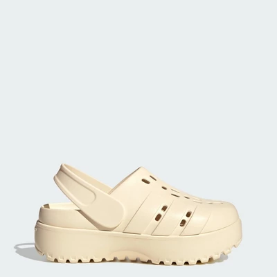 adidas Bơi lội & Phong cách sống Dép đế cao Adilette Nữ trắng JP7159