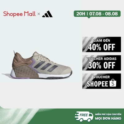 [Duy nhất 8.8 - VOUCHER 30%]adidas Gym & Training Dropset 3 Training Shoes Women Beige JR1675