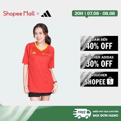 [Duy nhất 8.8 - VOUCHER 30%]adidas Phong cách sống Vietnam Celebration Tee Unisex Đỏ KX0842