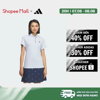 [Duy nhất 8.8 - VOUCHER 30%]adidas Đánh gôn ÁO POLO NGẮN TAY Nữ Màu xanh da trời KB4724