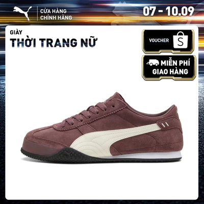 Giày Thời Trang PUMA Nữ Bella UT Classic Rich Cocoa-Black Màu Nâu