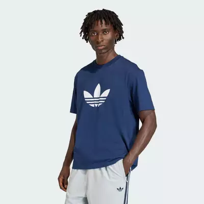 adidas Phong cách sống ÁO THUN BA LÁ ADICOLOR Nam Màu xanh da trời KE0904