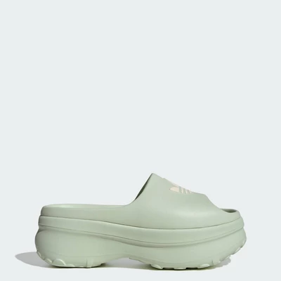 adidas Phong cách sống Dép Adifom Stan Nữ màu xanh lá JH7467