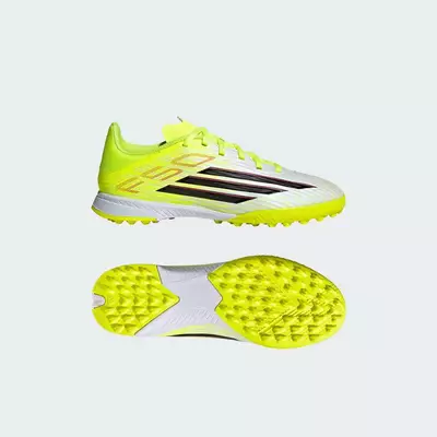 adidas Bóng đá Giày Bóng Đá Sân Cỏ Nhân Tạo F50 LEAGUE Dành Cho Trẻ Em Trẻ em Màu vàng JR9018
