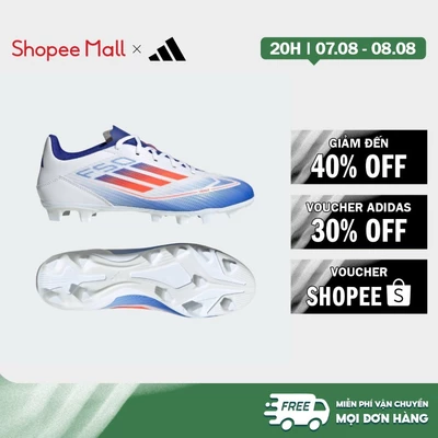 [Duy nhất 8.8 - VOUCHER 30%]adidas Bóng đá Giày Đá Bóng Flexible Ground F50 Club Unisex trắng IE0611