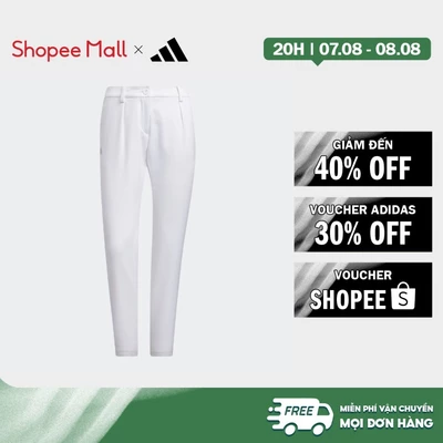 [Duy nhất 8.8 - VOUCHER 30%]adidas Đánh gôn Quần Twill Play Green Nữ trắng HC3769