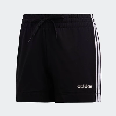 adidas Phong cách sống Quần short 3 Sọc Essentials Nữ Đen DP2405