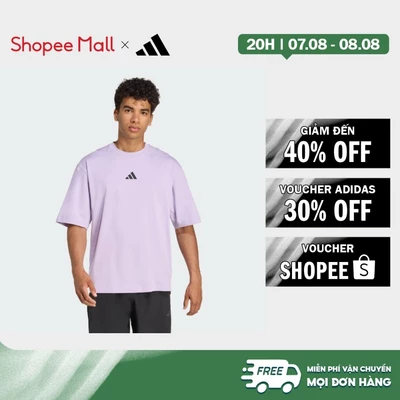 [Duy nhất 8.8 - VOUCHER 30%]adidas Gym & Training Áo Thun Tập Luyện Oversize PrimeLift Nam Màu tím JX6283