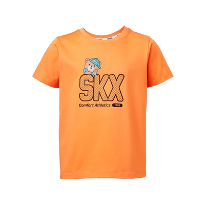 Áo Thun Tay Ngắn Bé Trai Skechers Comfort Athletic Short Sleeve Tee - SL424B655-APT1 Online Sale