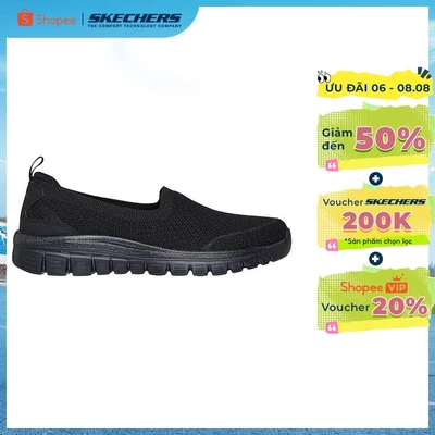 Giày Búp Bê Nữ Skechers Modern Comfort Graceful Breezestep - 100739-BBK Air-Cooled Memory Foam