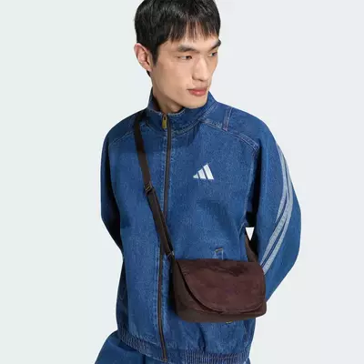 adidas Lifestyle Soft Lux Cross Body Bag Unisex Brown KU9679