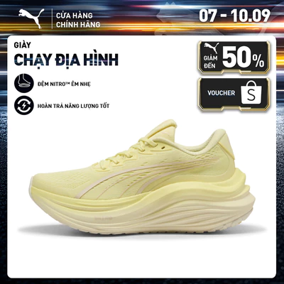 Giày Chạy Bộ PUMA Nữ MagMax NITRO Wns Gold Moon Màu Vàng