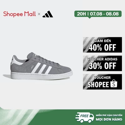 [Duy nhất 8.8 - VOUCHER 30%]adidas Phong cách sống Giày Campus 2.0 Nam Xám ID9843