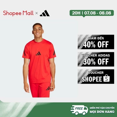[Duy nhất 8.8 - VOUCHER 30%]adidas Phong cách sống Áo Thun adidas Z.N.E. Nam Đỏ JC7922