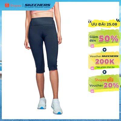 Quần Lửng Thể Thao Nữ Skechers Fitness Performance Capri - SP324W677-002K Online Sale