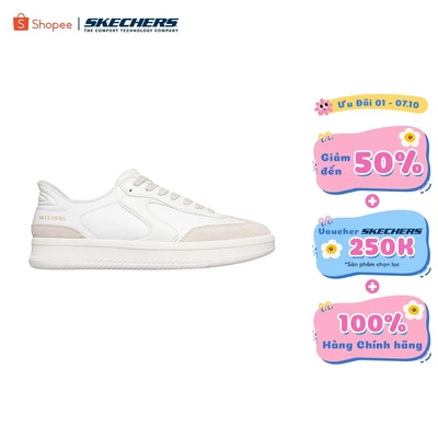 Giày Thể Thao Nam Skechers Slip-Ins Court Classics Hotshot HI - 254226-WHT Air-Cooled Memory Foam