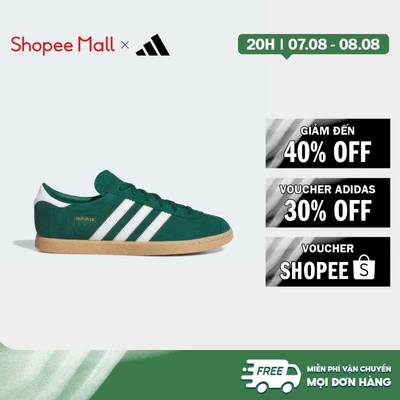 [Duy nhất 8.8 - VOUCHER 30%]adidas Phong cách sống Giày Stadt Nam màu xanh lá JI1883