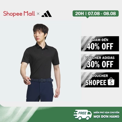 [Duy nhất 8.8 - VOUCHER 30%]adidas Đánh gôn Áo Thun Polo Ngắn tay Nam Đen JF0983