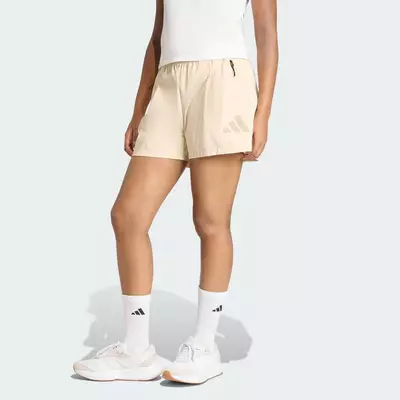 adidas Phong cách sống Quần Short Dệt adidas Z.N.E. Nữ Be KD8461