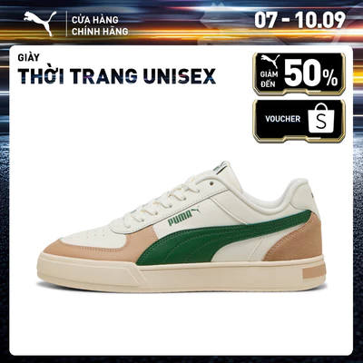 Giày Thời Trang PUMA Unisex Caven Mix Dusty Tan-Vine Màu Be