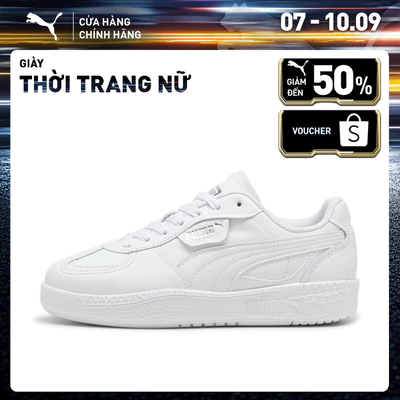 Giày Thời Trang PUMA Nữ Palermo Moda Lthr Wns White Màu Trắng