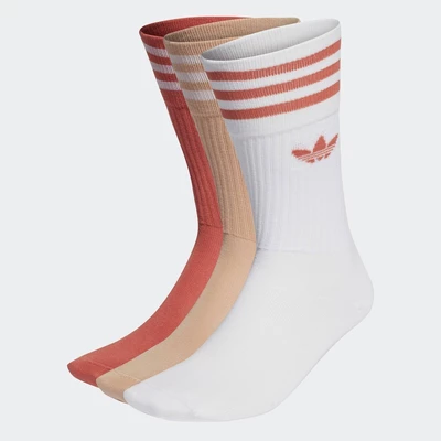 adidas Lifestyle Solid Crew Socks 3 Pairs Unisex White HL6767